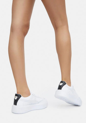 White Oslo Maja Women's Sneakers