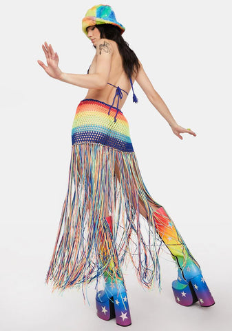 Brilliant Days Crochet Skirt