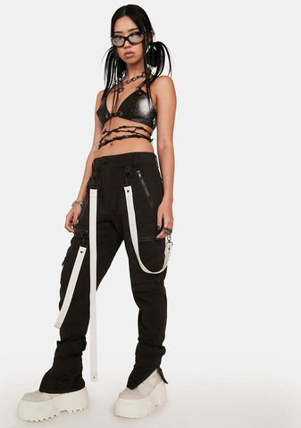 Distortion Unisex Strappy Cargo Pants