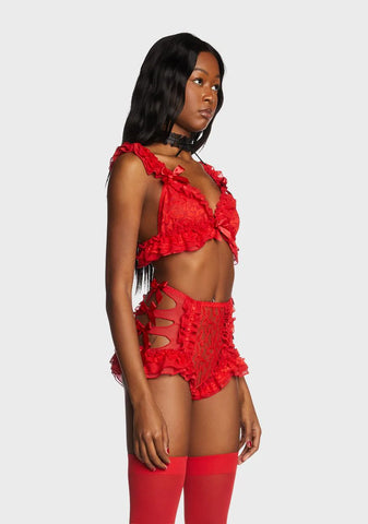 Ruby Everybody Needs Somebody Lace Bralette