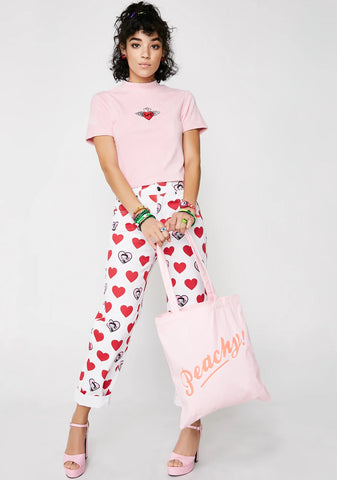 Peachy Tote Bag