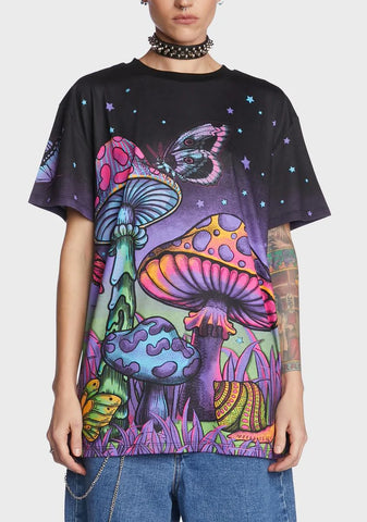 Step Into The Dark Oversized Tee