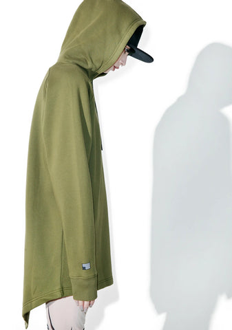 Fishtail Pullover Hoodie