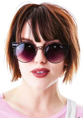 Quay Eyewear Fleur Sunglasses - Green