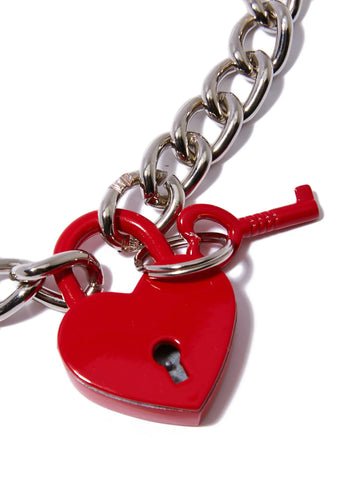 Locked In Love Necklace