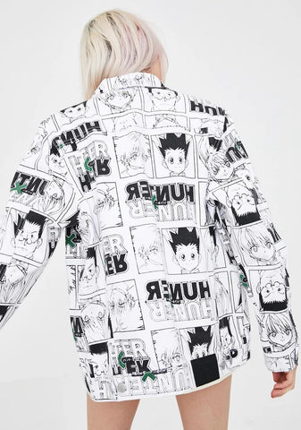 X Hunter x Hunter Characters Denim Jacket