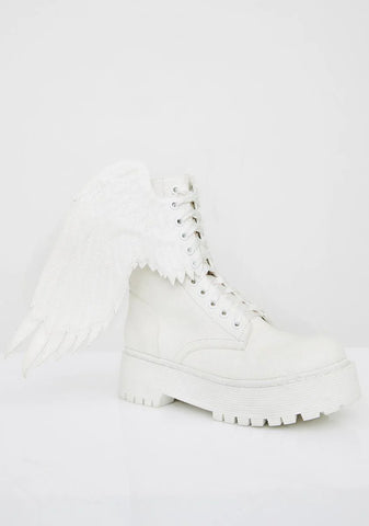 Such A Cherub Combat Boots
