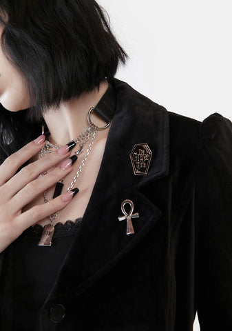 Totally Charmed Enamel Pins