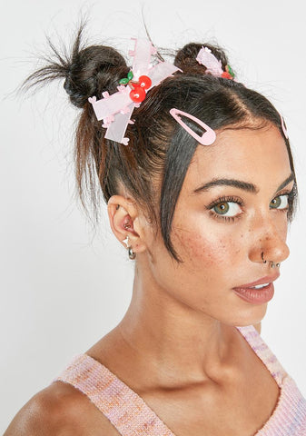 Baby Make A Move Cherry Hair Clip