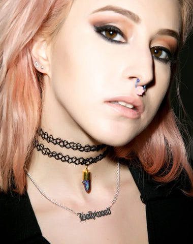 Hollywood Nameplate Choker