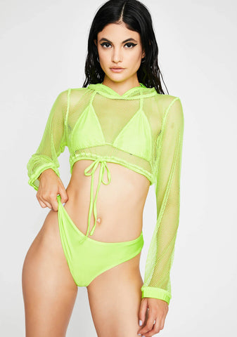 Acid Dancehall Dominatrix Swimsuit Set