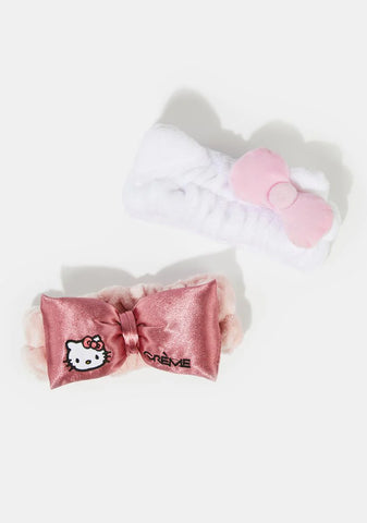 X Hello Kitty 3D Bow Headband