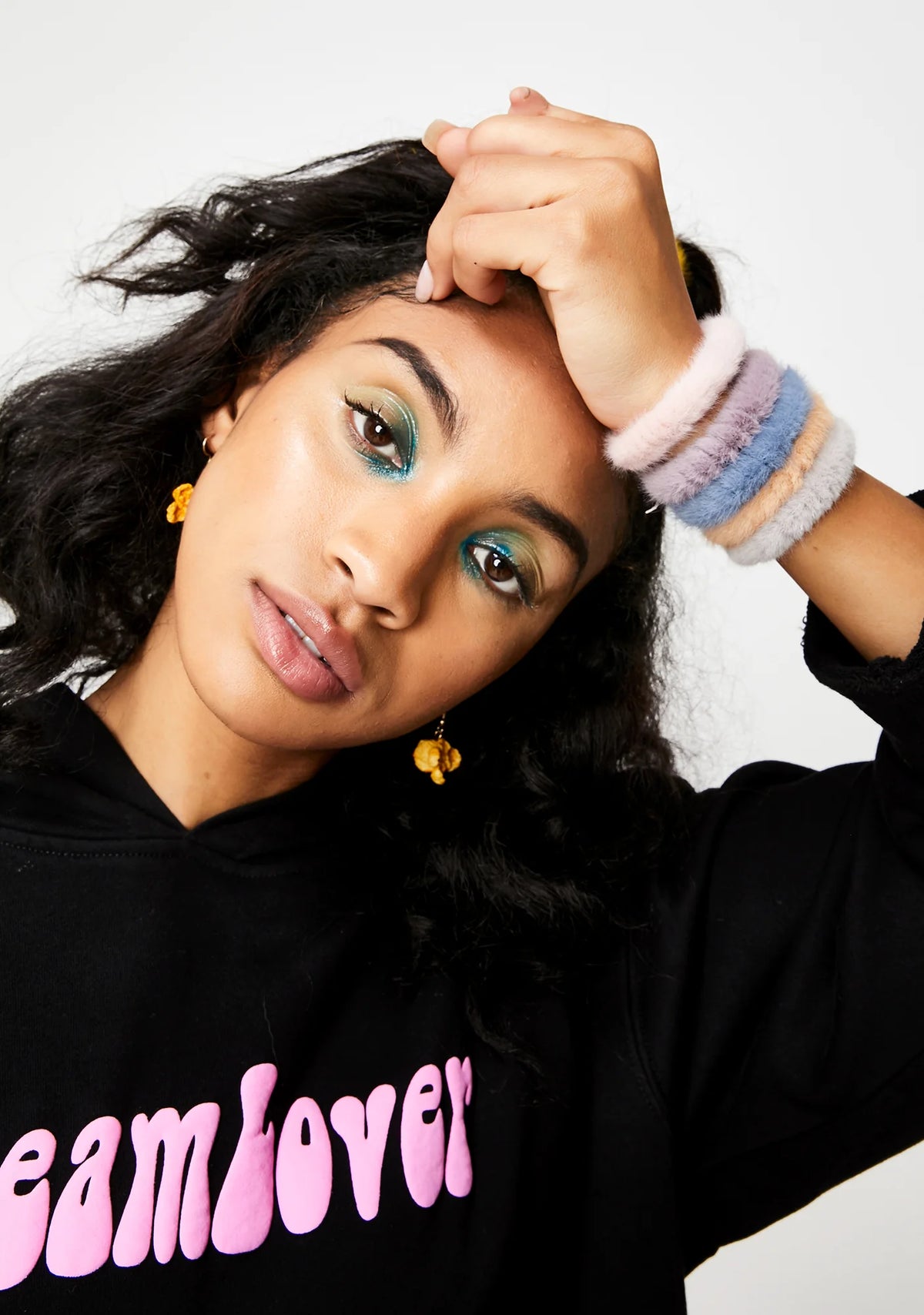 Warm Fuzzy Scrunchie Set