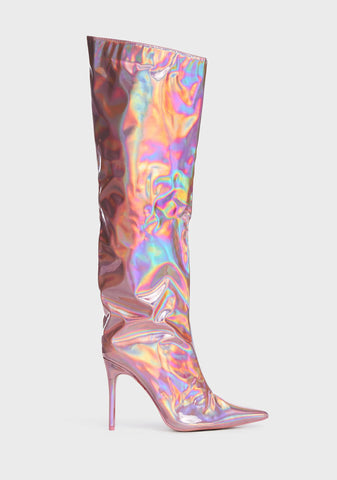 Wide Fit Independent Knee-High Boots