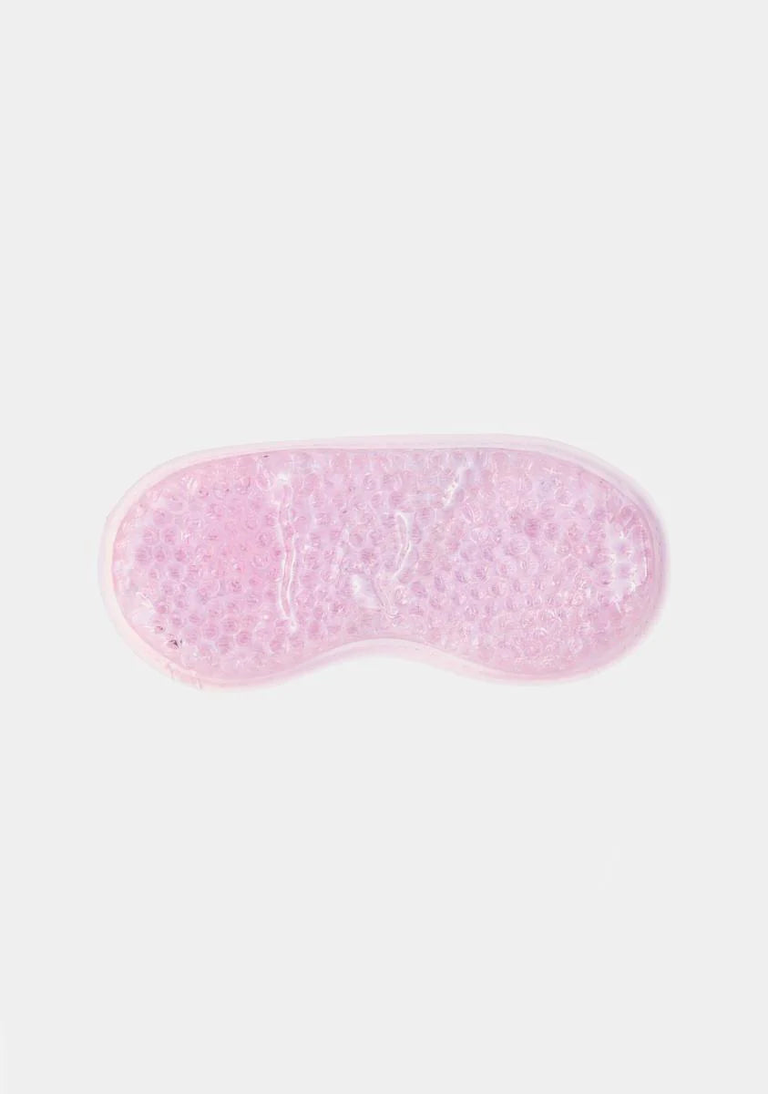 Pink Gel Bead Eye Mask