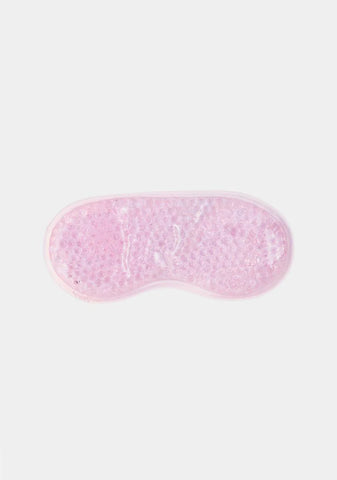 Pink Gel Bead Eye Mask