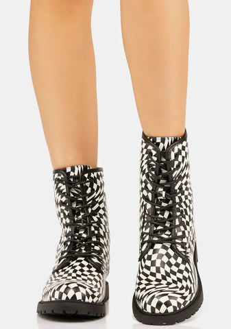 Vibe Check Combat Boots