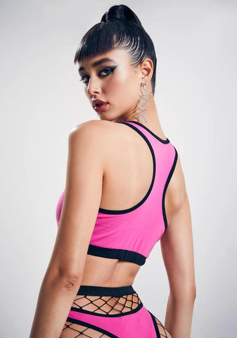 Push My Buttons Bra Top