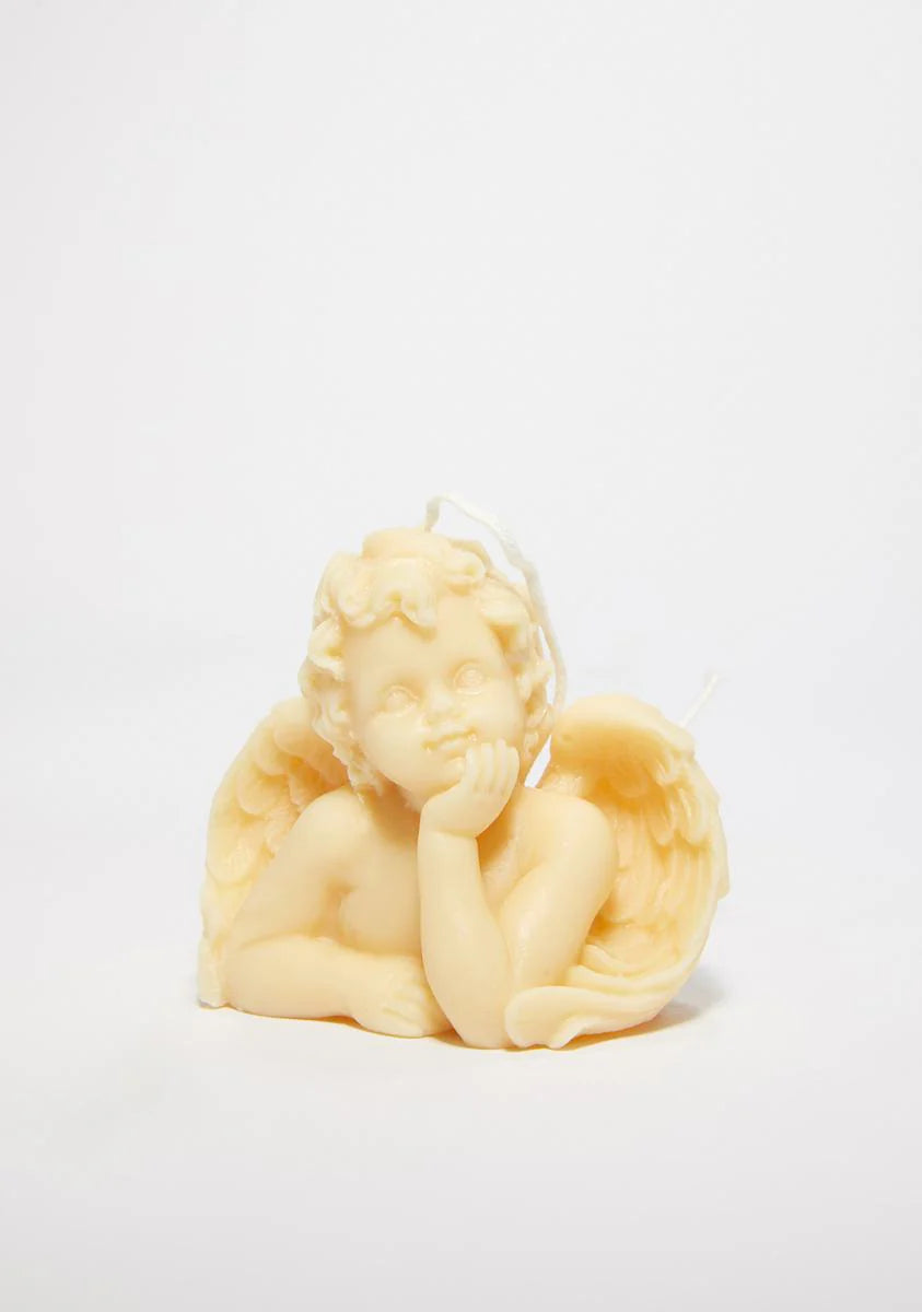 Straight Outta Heaven Cherub Candle