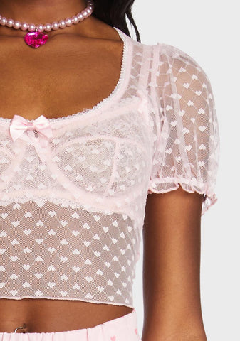 Hold My Heart Crop Top