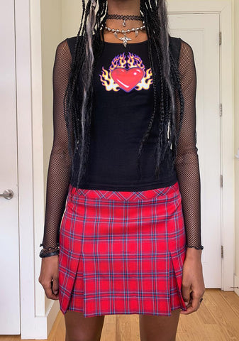 Slow Burn Fishnet Tee