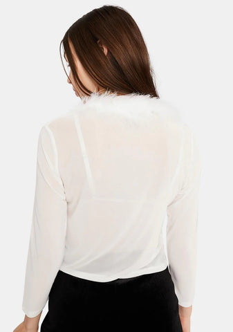 Chill By The Fire Tie Front Cardigan