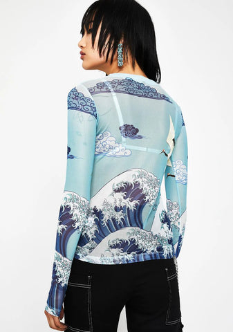 Tidal Wave Mesh Top