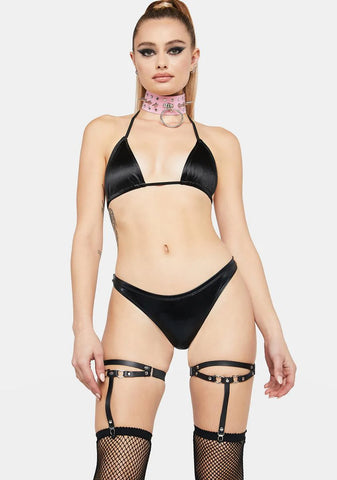 Wicked Dark N Dainty Heart Ring Garters