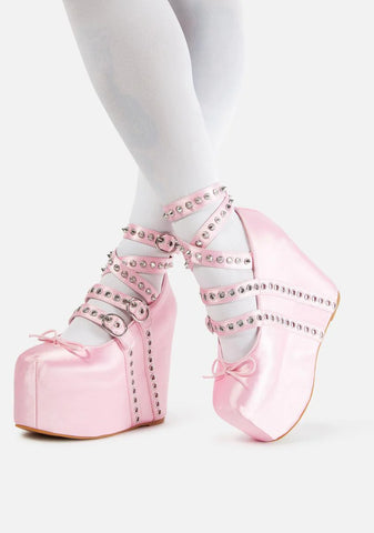 Sweet Sonata Platform Ballet Heels