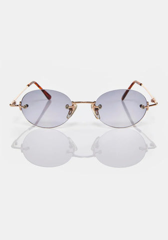 Halsey Frameless Sunglasses