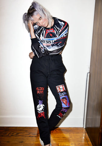 Ultraviolet Mythology Graphic Joggers