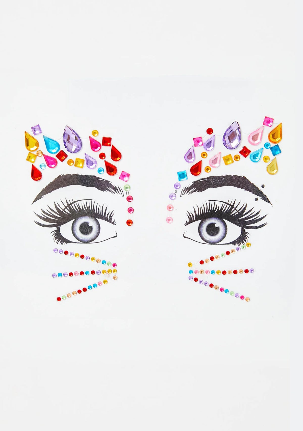 Kandi Kitty Face Gems