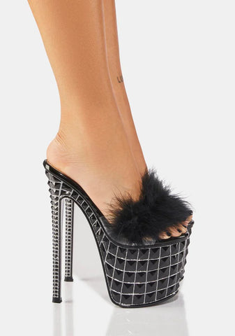 Sasha Velour Platform Heels