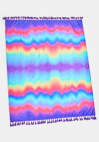 Hypnotic Mist Throw Blanket