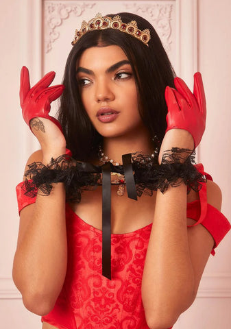 Like A Virgin Tye Cuffs