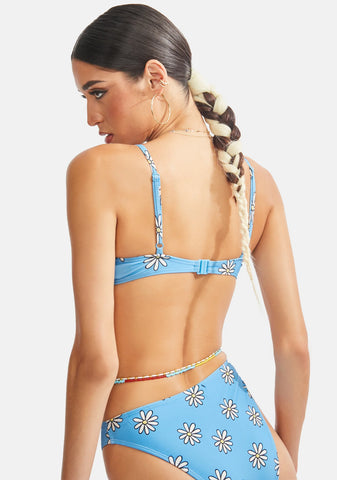 Underwire Daisy Bikini Top
