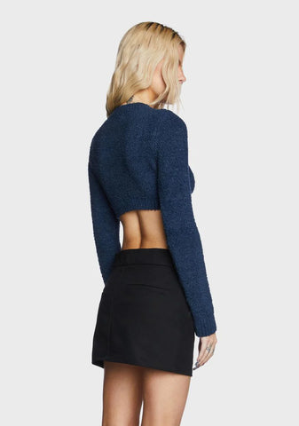 Starry Super Soft Cropped Sweater