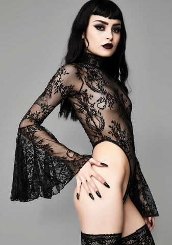 Witching Hour Lace Bodysuit