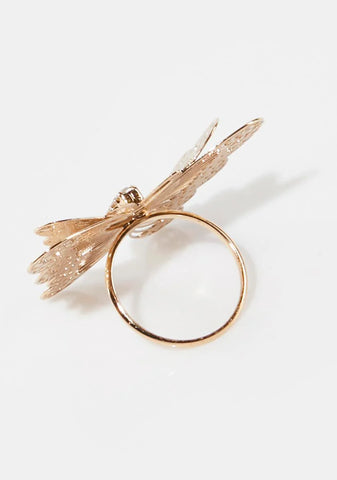 Carried Away Butterfly Ring