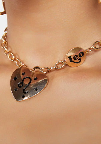 Passionate Fires Leo Pendant Necklace