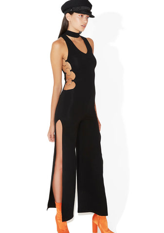 Ladies Night Cut-Out Jumpsuit