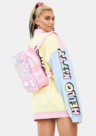 Hello Kitty Kawaii Machine Figural Backpack