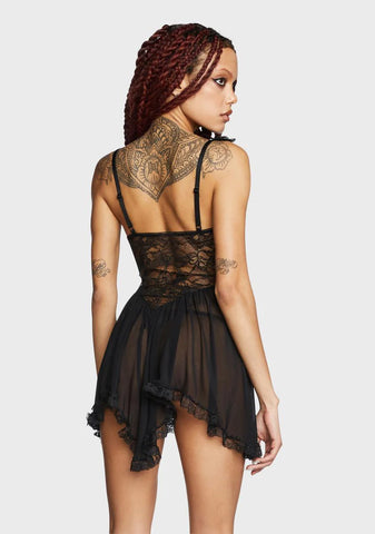 Rare Shadows Lace Dress Set
