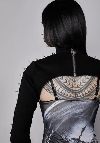 Dreamer Deceiver Spiked Shrug