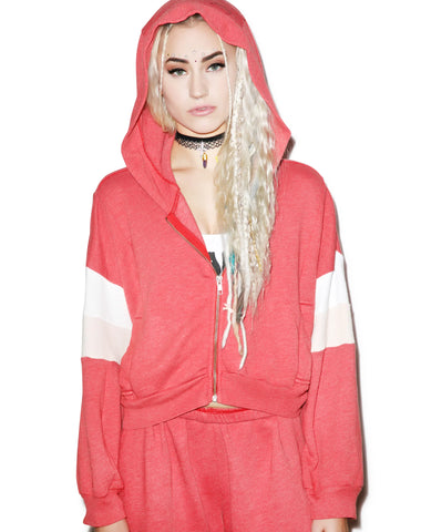 Classic Fox Draped Hoodie
