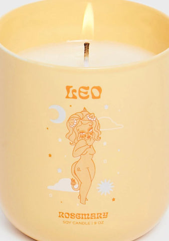 Celestial Leo Candle