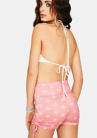 Sweet Summer Secrets Ruched Shorts
