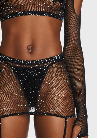 Can't Be Me Fishnet Bodystocking Set