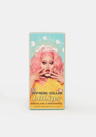 BFF4EVR KimChi x Trixie 01 Gaysha Lolips Lipstick