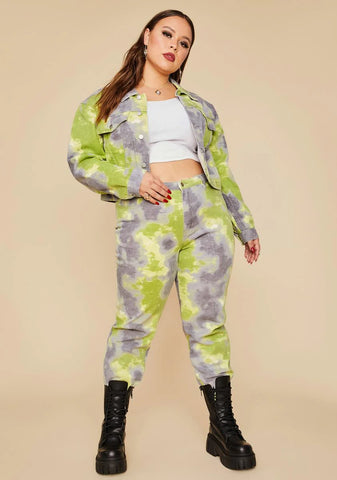 Wild Eyes Of Envy Tie Dye Jeans